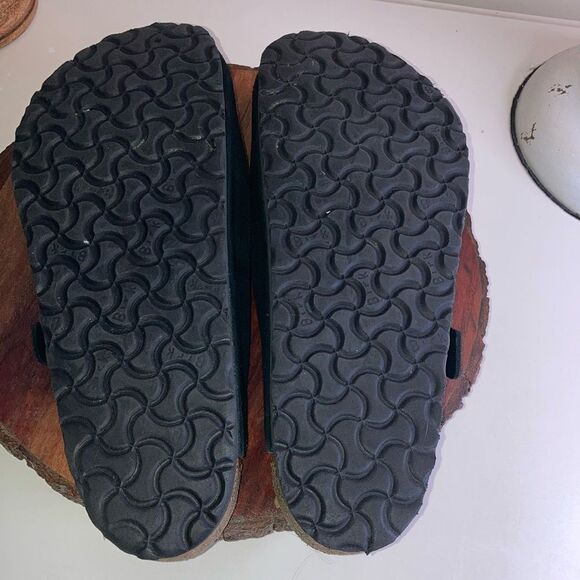 BIRKENSTOCK 11.5 Boston Soft Footbed Suede Leather Sandal EU 45 - Picture 12 of 14